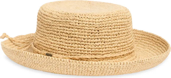 Crochet Raffia Crushable Hat | Nordstrom Rack