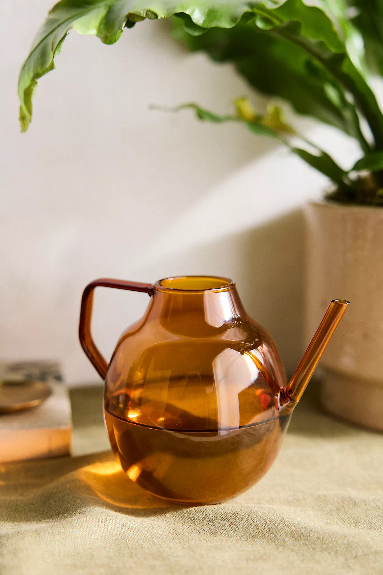 Amber Glass Watering Can | Anthropologie (US)