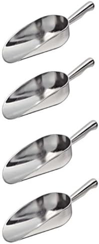 5 Oz. Cast Aluminum Scoop with Contoured Handle - Set of 4 | Amazon (US)