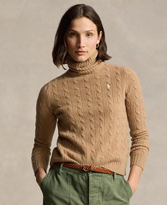 Polo Ralph Lauren Women's Turtle Neck Sweater - Macy's | Macy's