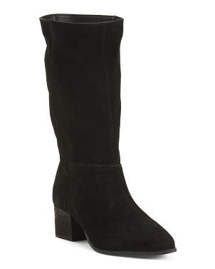 Made In Brazil Carlos Suede Tall Boots | Women's Shoes | Marshalls | Marshalls