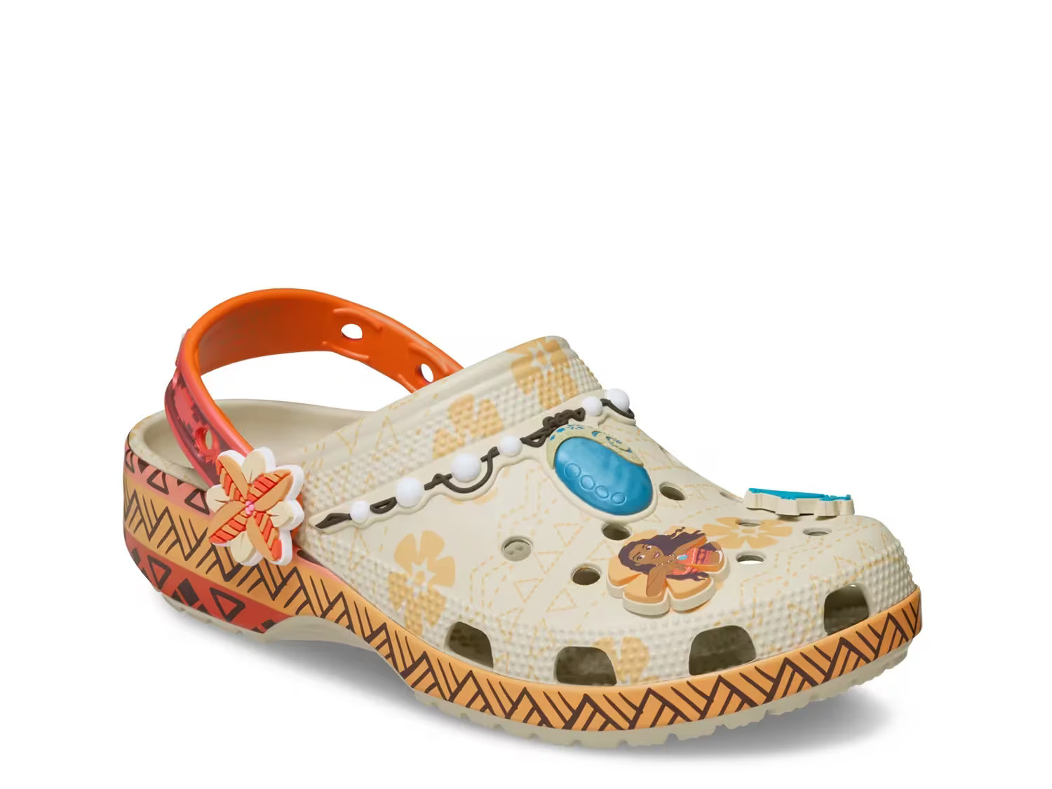 Crocs Disney Moana Classic Clog | Women's | Multicolor | Size Women's 6 / Men's 4 | Clogs | Sandals | Slingback | DSW
