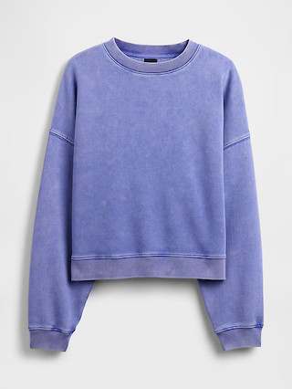 VintageSoft Wedge Crewneck Sweatshirt | Gap (US)