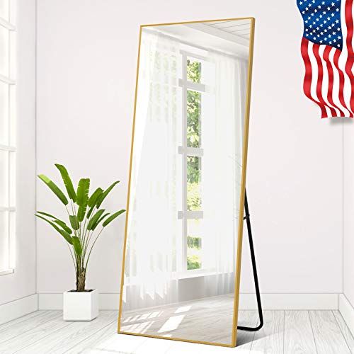 Full Length Floor Mirror 65"x22" Large Rectangle Wall Mirror Standing Hanging or Leaning Against Wal | Amazon (US)