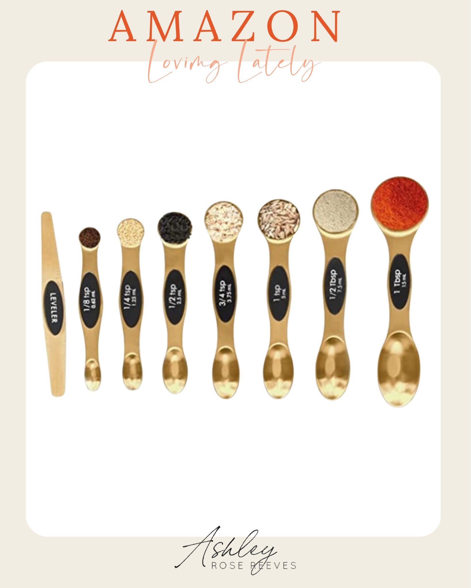 Loving Lately from Amazon 
Magnetic measuring spoons

#LTKhome #LTKunder50 #LTKfamily