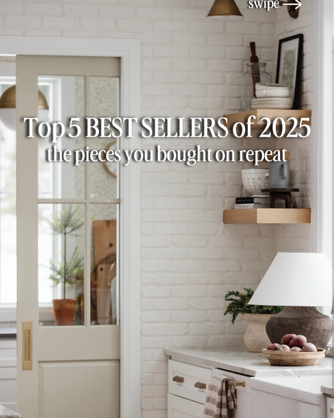 The Top 5 Best Sellers of 2025 🤍
aka… the pieces you guys bought on repeat.

If you’ve been waiting for my “most loved” list — this is it. Every item in this carousel earned its spot.



(P.S. Save this for when you’re ready to refresh a room.)

best sellers 2025, affordable home finds, neutral area rug, coffee table decor, upholstered bed frame, storage bed frame, brass gallery rail, transitional home decor

#LTKHome #LTKSaleAlert
