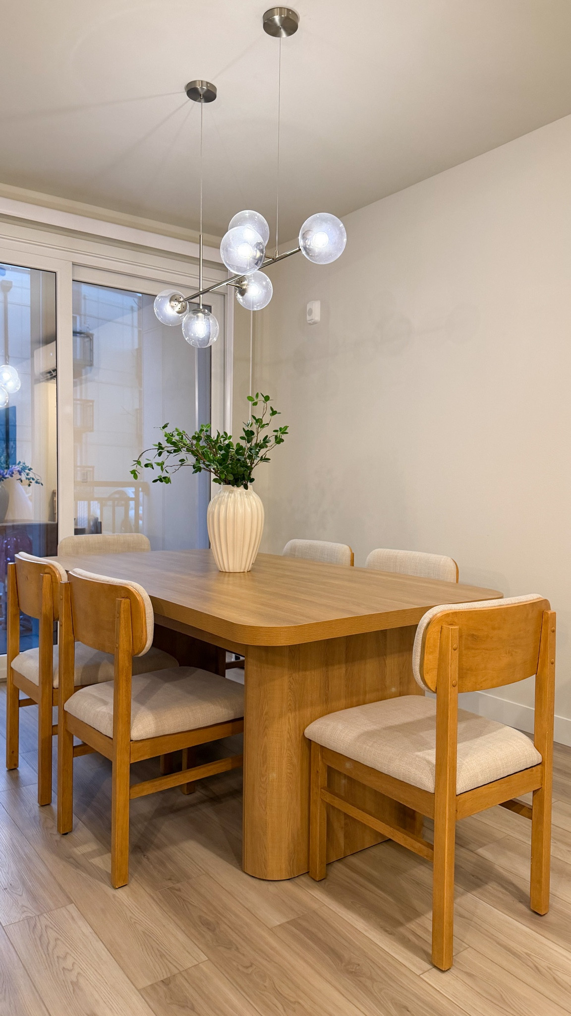 Dining table + chairs are both from Walmart and this set came out less than $700! Love how it turned out and they leel very durable. Table also extends!

#LTKHome #LTKSeasonal