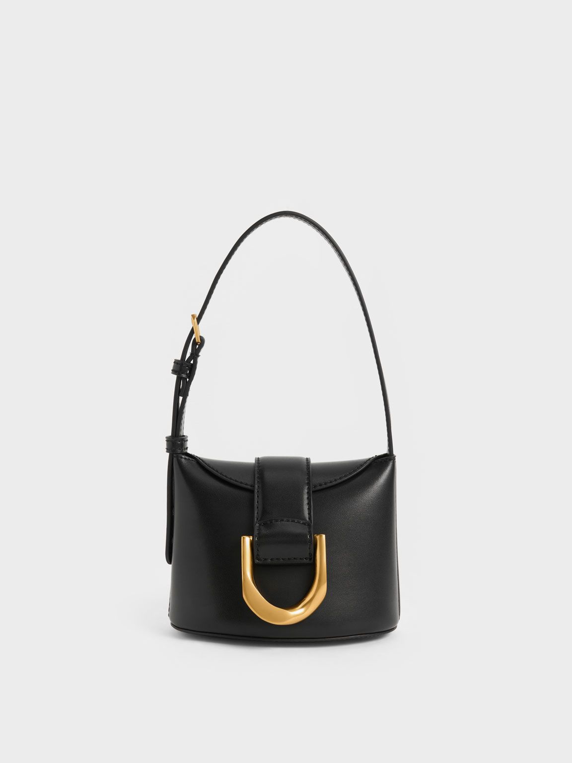 Black Gabine Bucket Bag | CHARLES & KEITH | Charles & Keith US