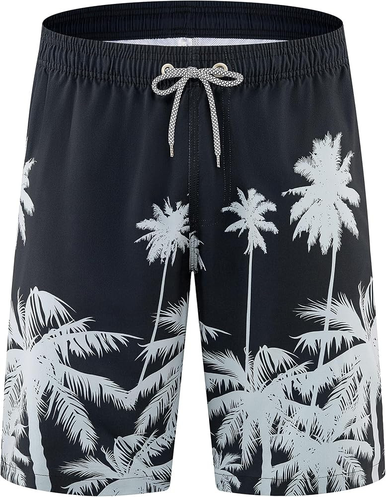 APTRO Men's Swim Trunks 9" Quick Dry Bathing Suit Big & Tall Beach Swimsuits | Amazon (US)