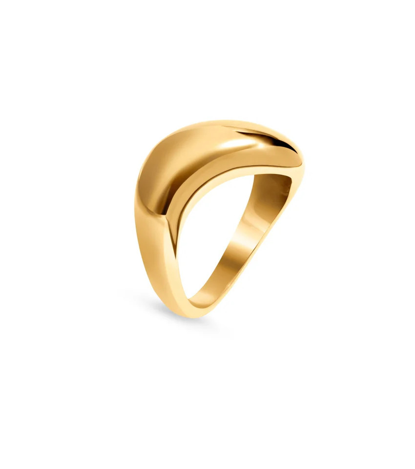Statement Molten Ring (Gold) | Abbott Lyon