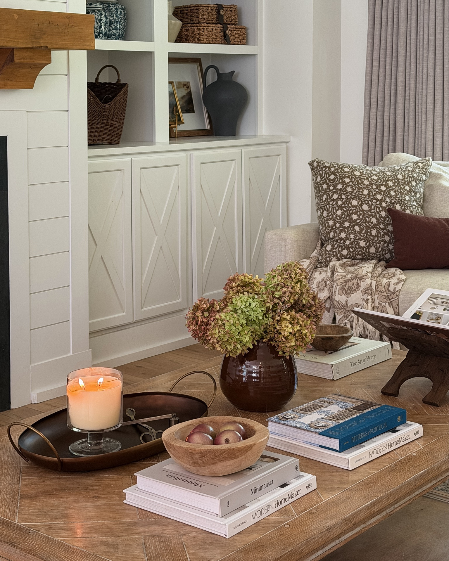Yesterday I was working on finishing fall decorating and while I may make some tweaks, this is where I landed for our coffee table. 

Also, if you wonder why all the views look the same, it’s because my dogs were both sleeping on the couches and I didn’t have the heart to wake them up so I just moved our couch covers over and took a few shots. 🤣 I’ll get more pictures soon.

#LTKHome #LTKSaleAlert
