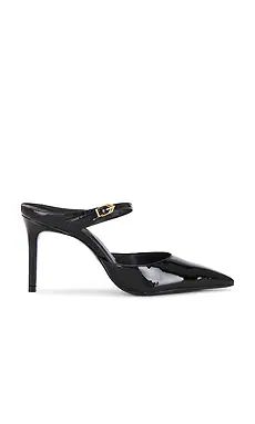 Schutz Laura Mule in Black from Revolve.com | Revolve Clothing (Global)