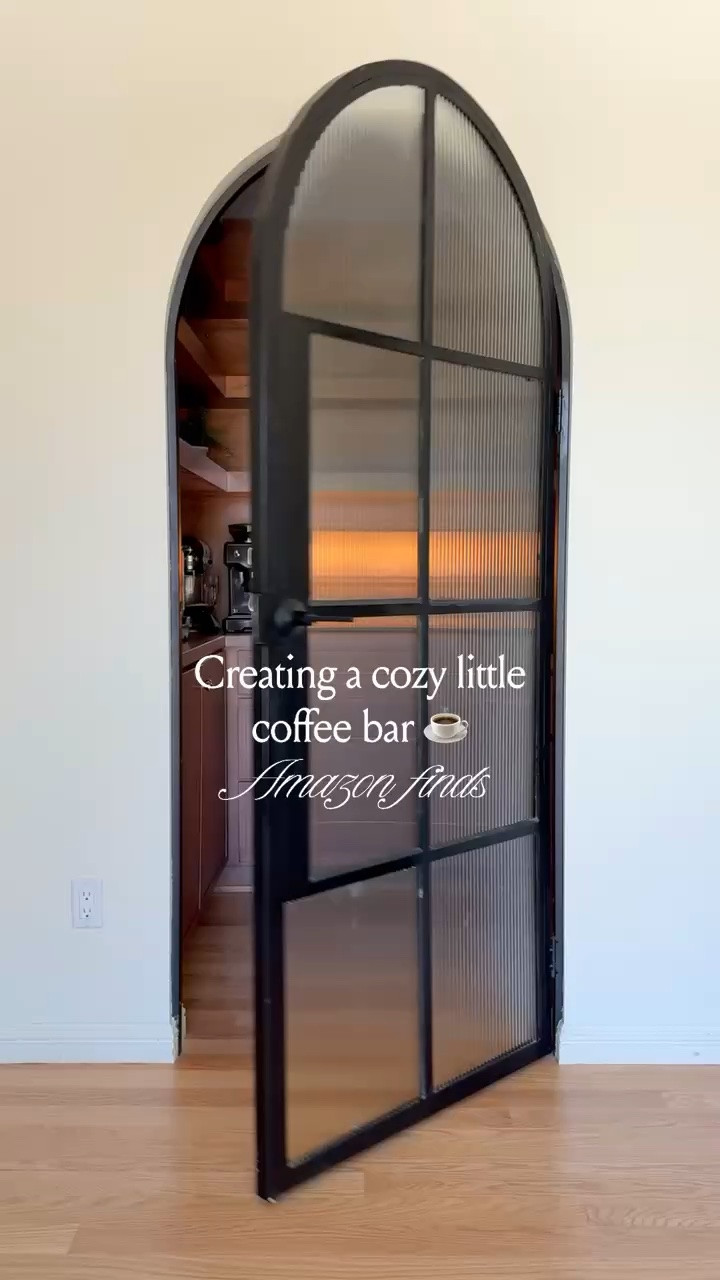 The coziest coffee bar, courtesy of Amazon! ☕️￼