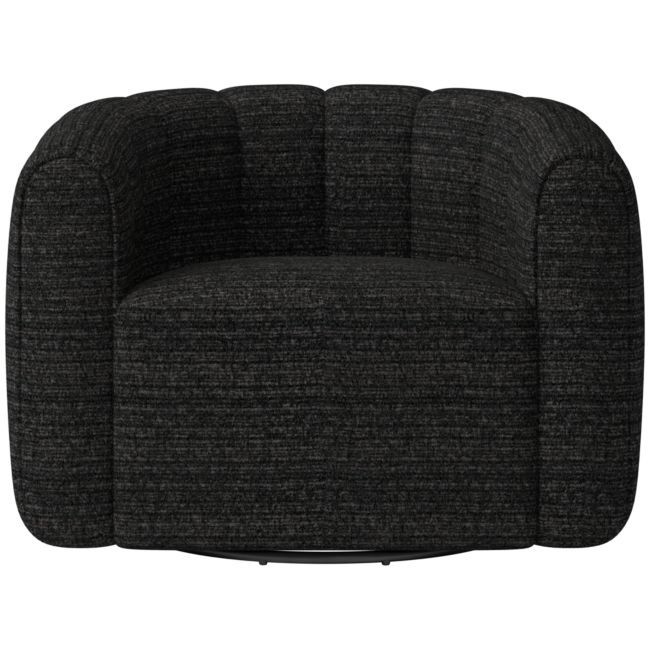 Fitz Swivel Chair Illecebrous Black Star | CB2