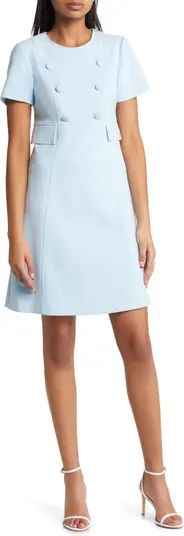 Short Sleeve A-Line Dress | Nordstrom