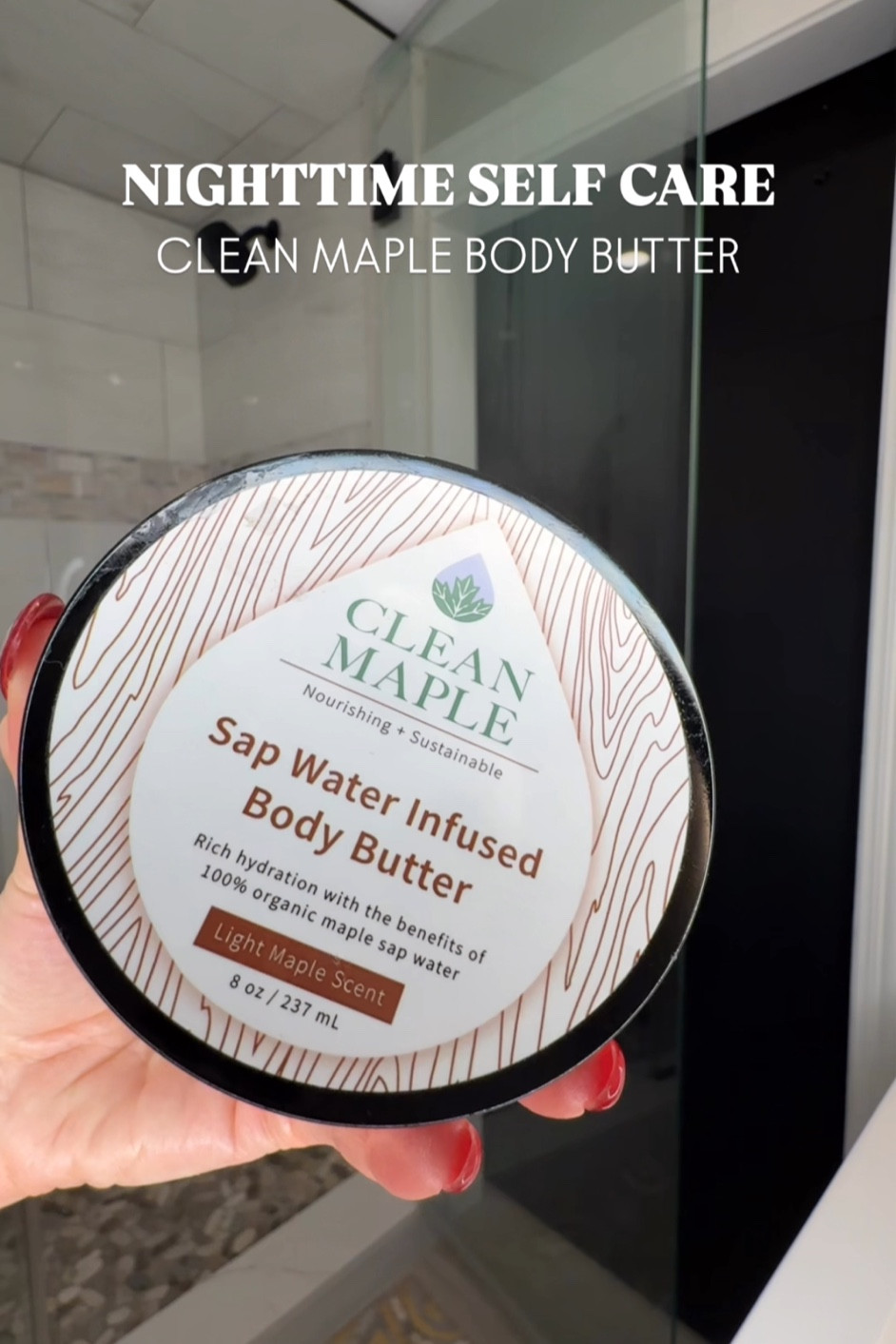  🍁Glow Naturally with Clean Maple! 🍁
Experience the nourishing power of Vermont's forests with Clean Maple’s Sap Water Infused Body Butter. 🌿 Crafted with organic maple sap water, this body butter delivers deep hydration, antioxidants, and nutrients for skin that feels soft, silky, and radiant. ✨
Choose your favorite: the gentle Light Maple Scent or Unscented 

Join me in embracing sustainable self-care, rooted in nature and crafted with love. 💚 Shop now and give your skin the gift of Clean Maple!

🔗 As always you can shop this product in my liketoknow.it, link is in my bio 

@clean_maple @shop.LTK #liketkit #ad #CleanMaple #SapPoweredSkincare #HydrateWithNature #SelfCareGoals 
