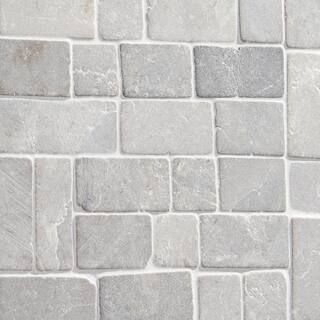 (Brand Rating: 4.2/5)Countryside Gray 4 in. x 6 in. Interlocking Mosaic Floor and Wall Tile Sampl... | The Home Depot