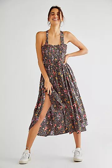Smocking Button Down Dress | Free People (Global - UK&FR Excluded)