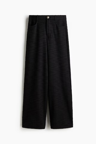 H & M - Bouclé Pants - Black | H&M (US + CA)