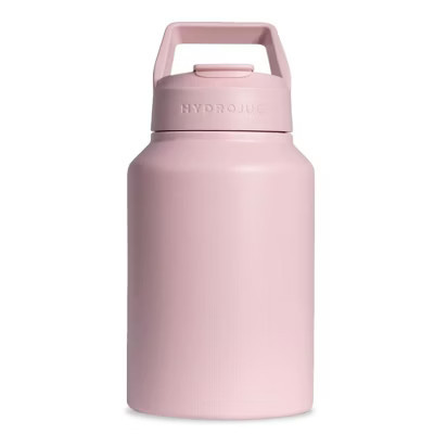 HydroJug Sport Jug 64oz – Insulated Stainless Steel Water Jug with Flip Straw & Pour Spout, Leakproof - Pink Sand | Target