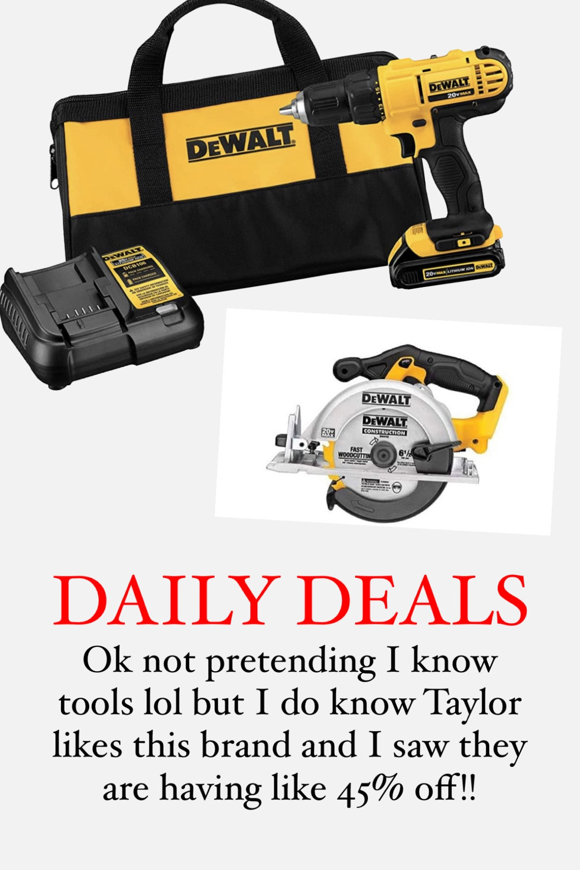 Tools on sale on Amazon! Drill on sale 

#LTKSale #LTKhome #LTKsalealert