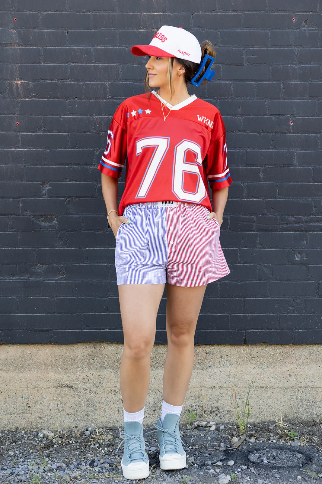 Summer Anthem Striped Shorts | WKNDchasers