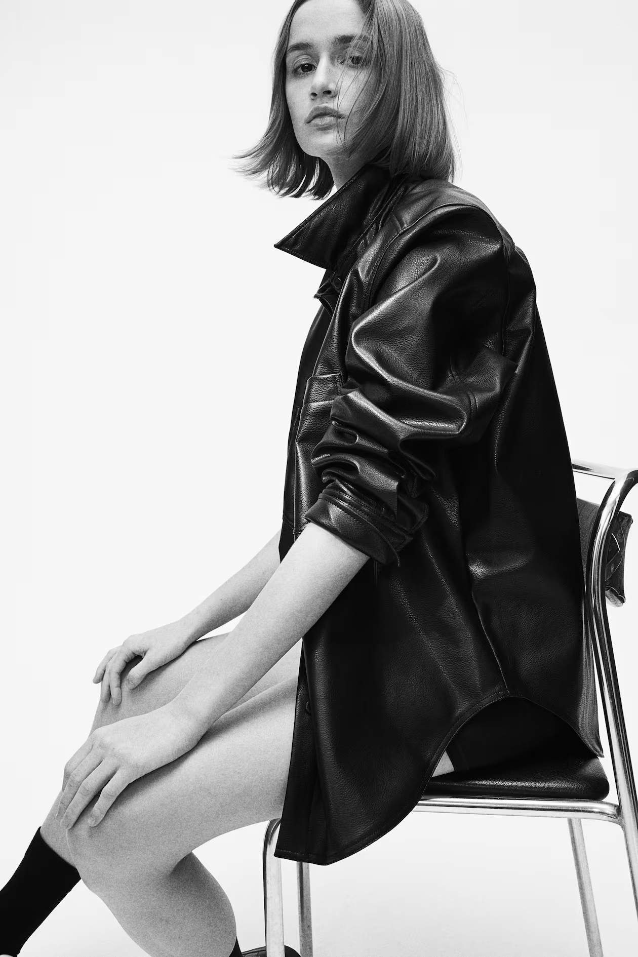 Bluse mit Coating | H&M (DE, AT, CH, NL, FI)