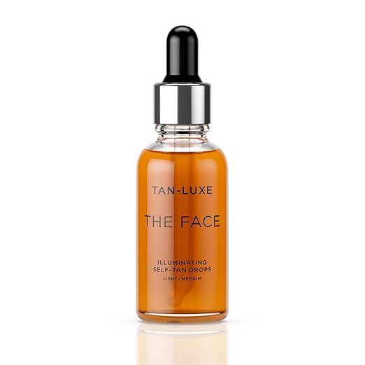 TAN-LUXE The Face - Illuminating Self-Tan Drops to Create Your Own Self Tanner, 30ml - Cruelty & ... | Amazon (US)