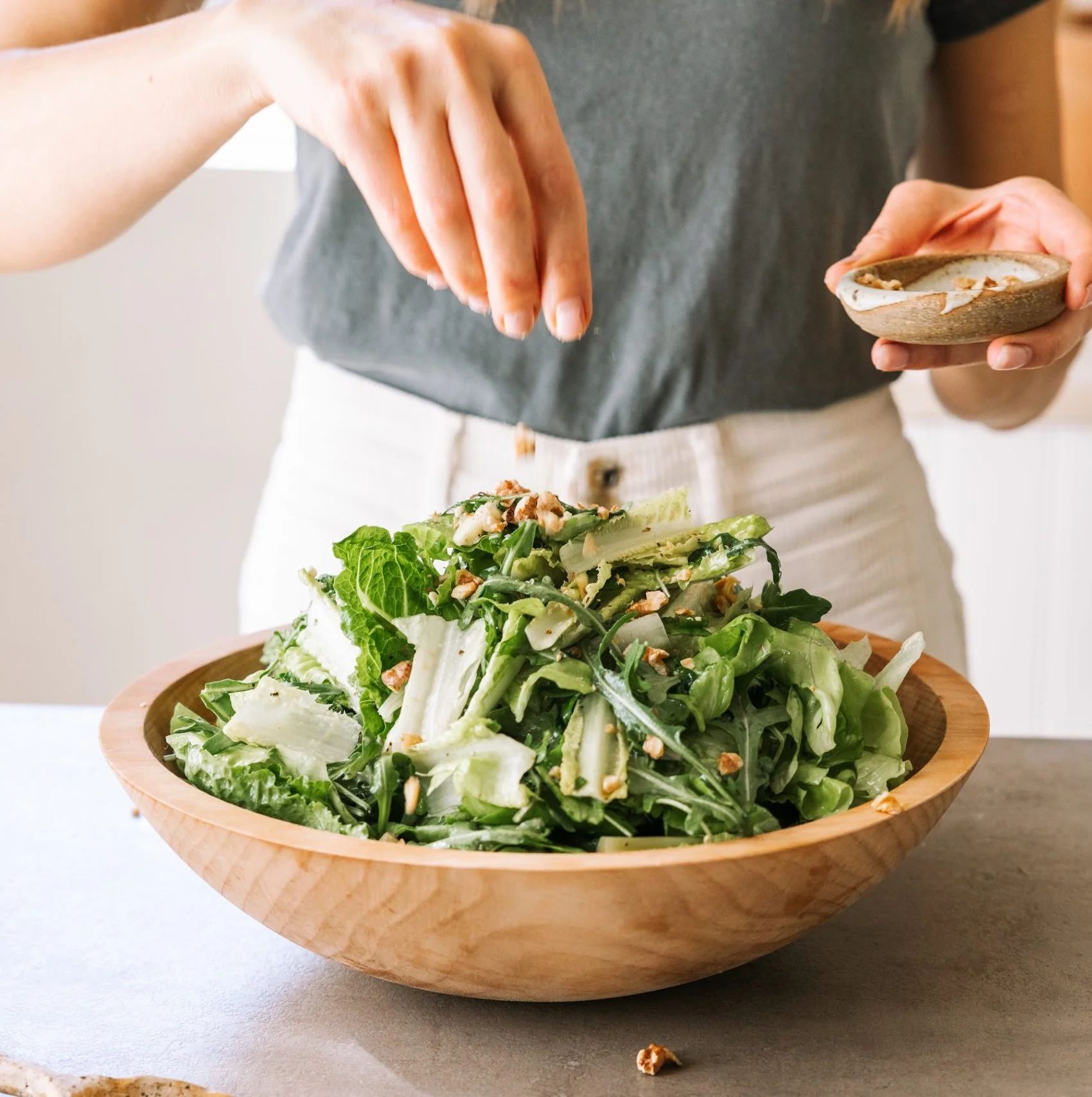 The Salad Ritual Bundle — Wooden Salad Bowl Set | Casa Zuma