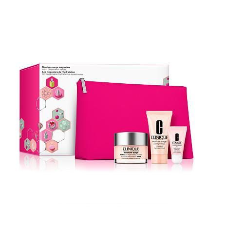 Clinique Moisture Surge Megastars: Hydrating Skincare Set | HSN