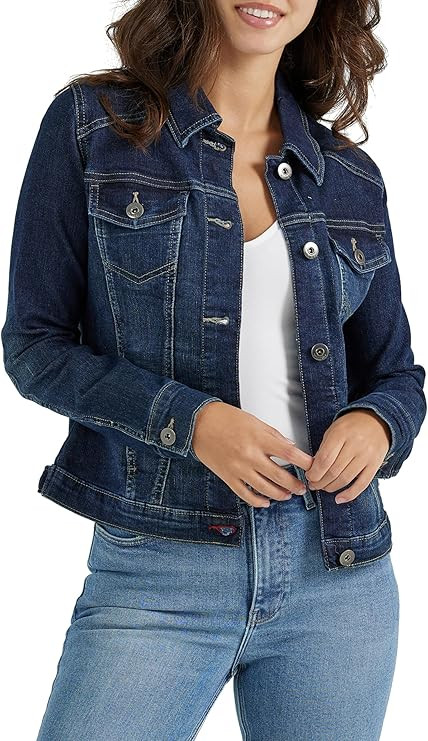Wrangler Authentics Women's Stretch Denim Jacket | Amazon (US)