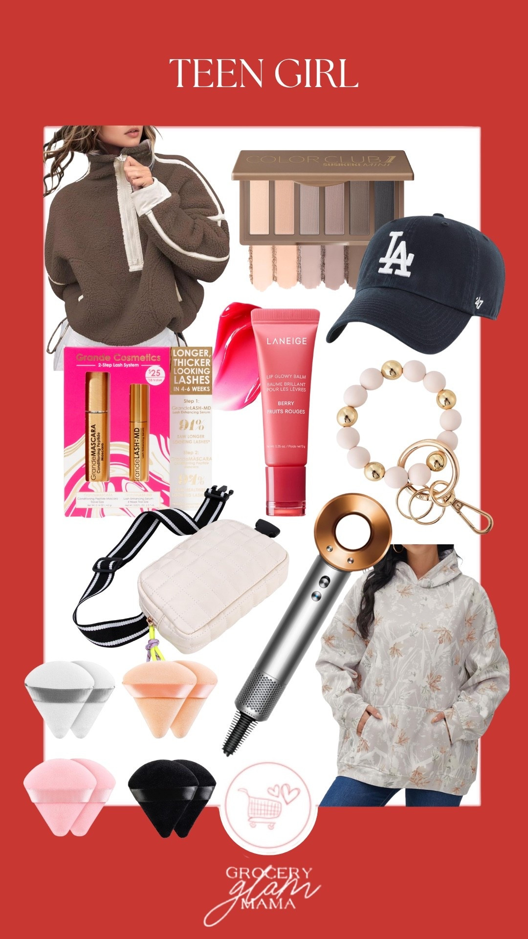 GIFT GUIDE: For the teen girl who loves all things trendy 💄🤍 From the Dyson to cozy fleeces and viral beauty must-haves, these picks are at the top of every wishlist!! 

 #LTKGiftGuide #LTKFindsUnder50 #LTKKids