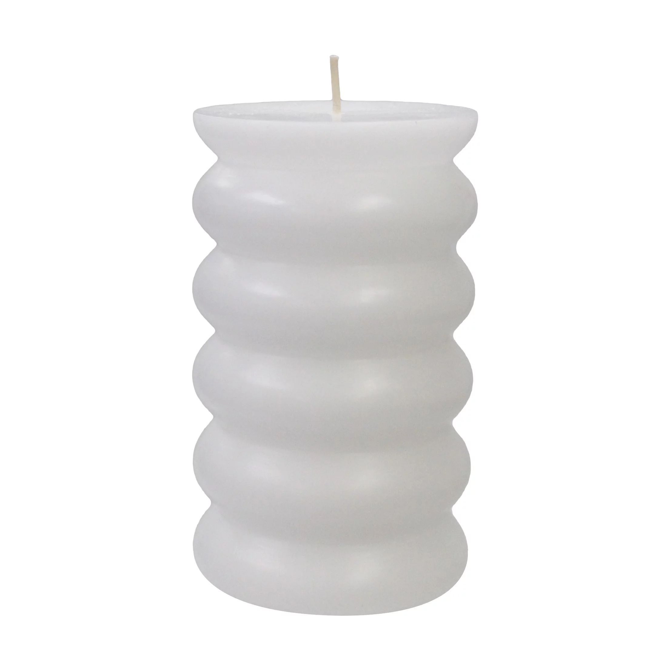 Better Homes & Gardens Unscented Bubble Pillar Candle, 3x5 inches, White - Walmart.com | Walmart (US)