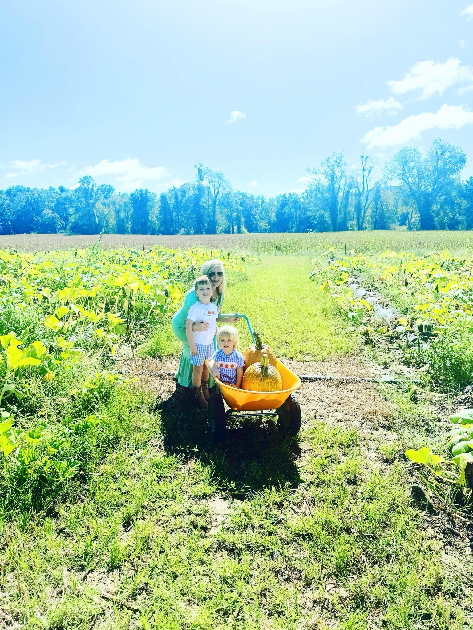 Loving this sweet season of life with my little pumpkins so 👶🏼🎃🥰 - little red wagon rides ❤️ around our farm 🌾 and down to the pond 🦆, baseball ⚾️ nights with daddy coaching 🧢 (the days 👏🏽!!), CBS mornings 💒 (& preschool/nursery classes for the boys with all their little friends 🫶🏽), picnics 🧺 at the park 🛝, farm fresh 🐓 eggs 🥚, coffee ☕️ on the front porch 🌼, homeschool preschool ✏️ learning 📚, deer deer 🦌 sightings 🌳, porch swing reading 📖, family dinners 🍝 , golden hour 🌞 out in the garden 🪴, and so much more!! 🌅💫 Right where I need to be - home 🏡 with my babies 👶🏼 and soaking in this precious season of life!! 🧡 Happy “October Eve,” y’all!! 🍂🍃🍁 #wednesdaycameraroll #rightwhereineedtobe #thankfulmama #lovethislittlelife #octobereve
