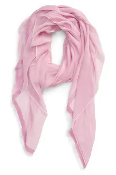 Modal & Silk Stripe Scarf | Nordstrom