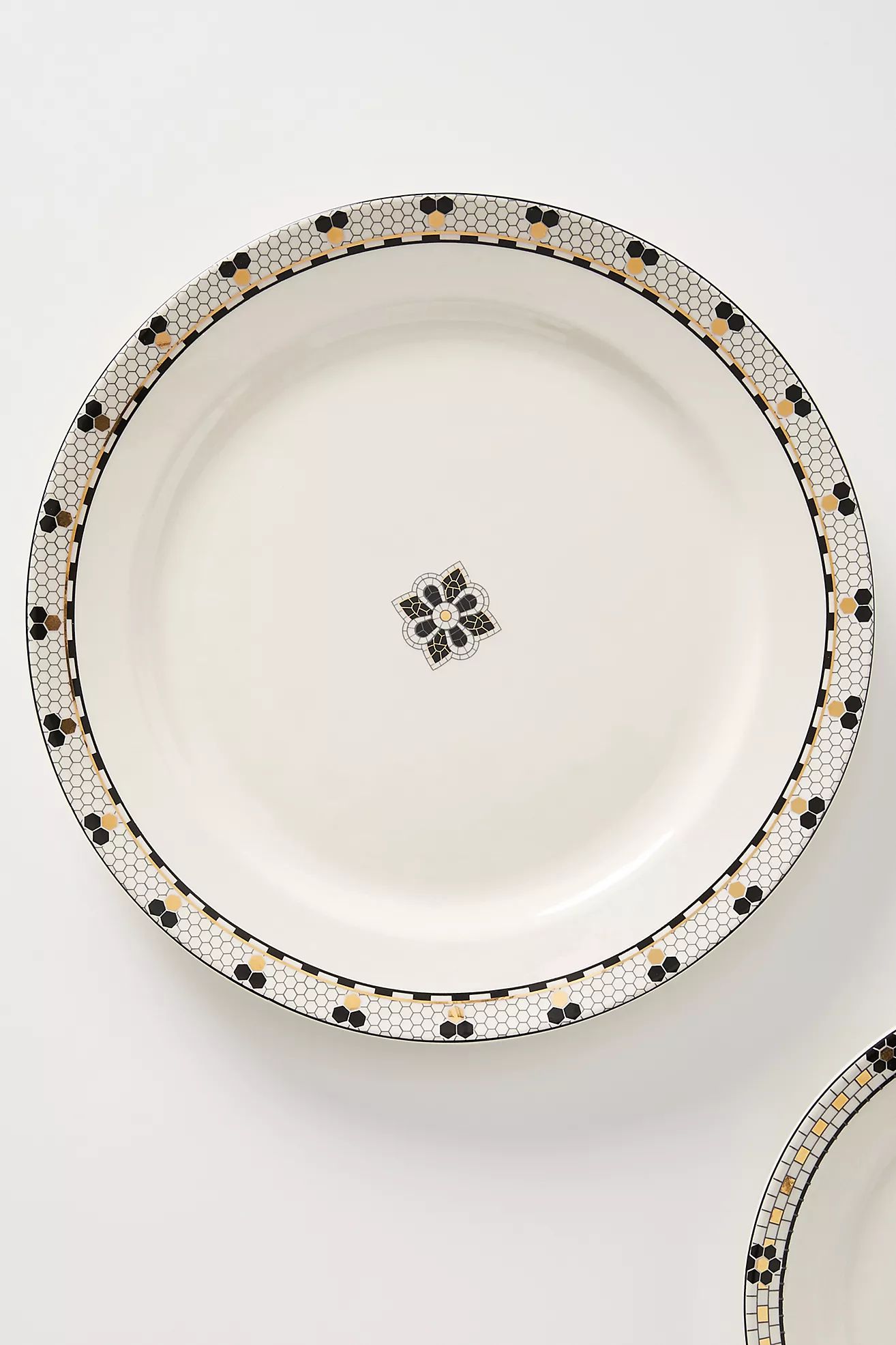 Bistro Tile Dinner Plates, Set of 4 | Anthropologie (US)