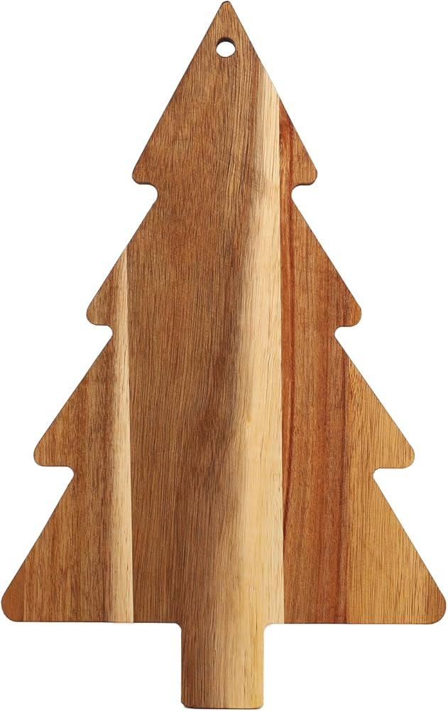 Christmas Tree Cutting Boards for Kitchen, Wooden Christmas Tree Charcuterie Board Christmas Tree... | Amazon (US)