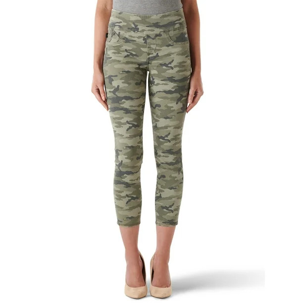 Rock & Republic Women's Denim Rx Fever Pull On Capri Legging - Walmart.com | Walmart (US)