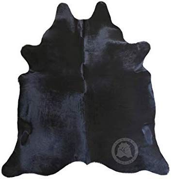 Sunshine Cowhides Black Cowhide Rug Dyed Approx. Size 6ft x 8ft 180cm x 240cm | Amazon (US)