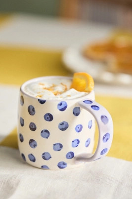 Berry Berry Stoneware Mug | Anthropologie (US)