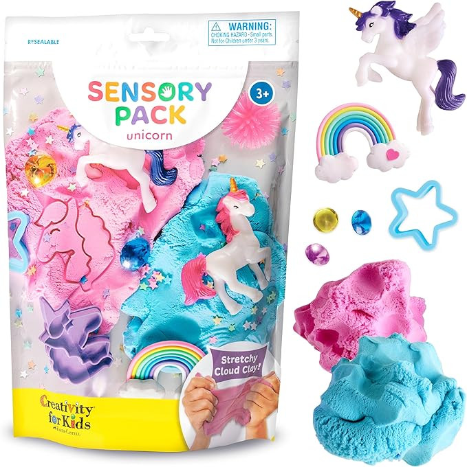 Creativity for Kids Sensory Pack: Unicorn - Sensory Toys for Toddlers, Unicorn Gifts for Girls, T... | Amazon (US)