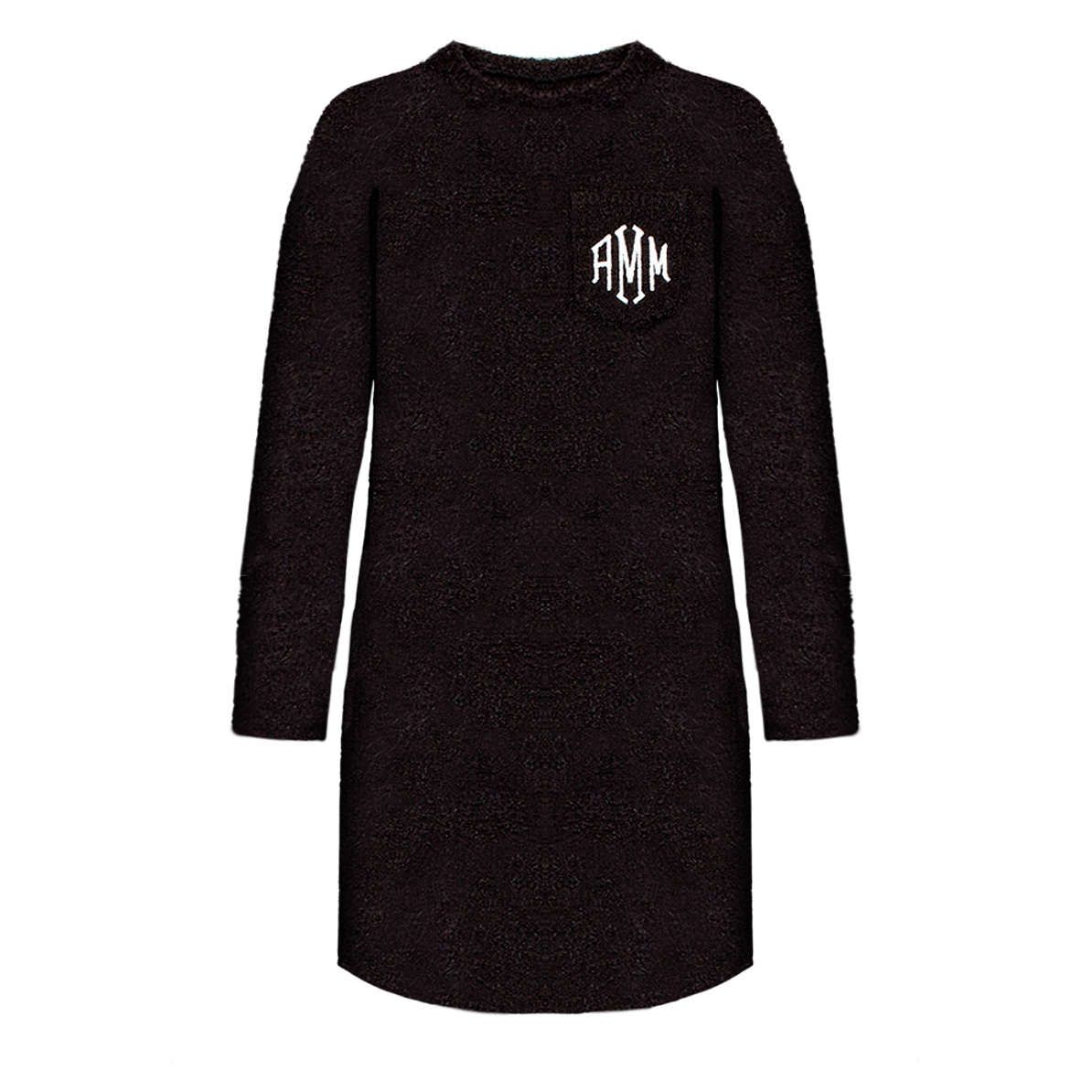 Monogrammed Sweater Dress | Marleylilly