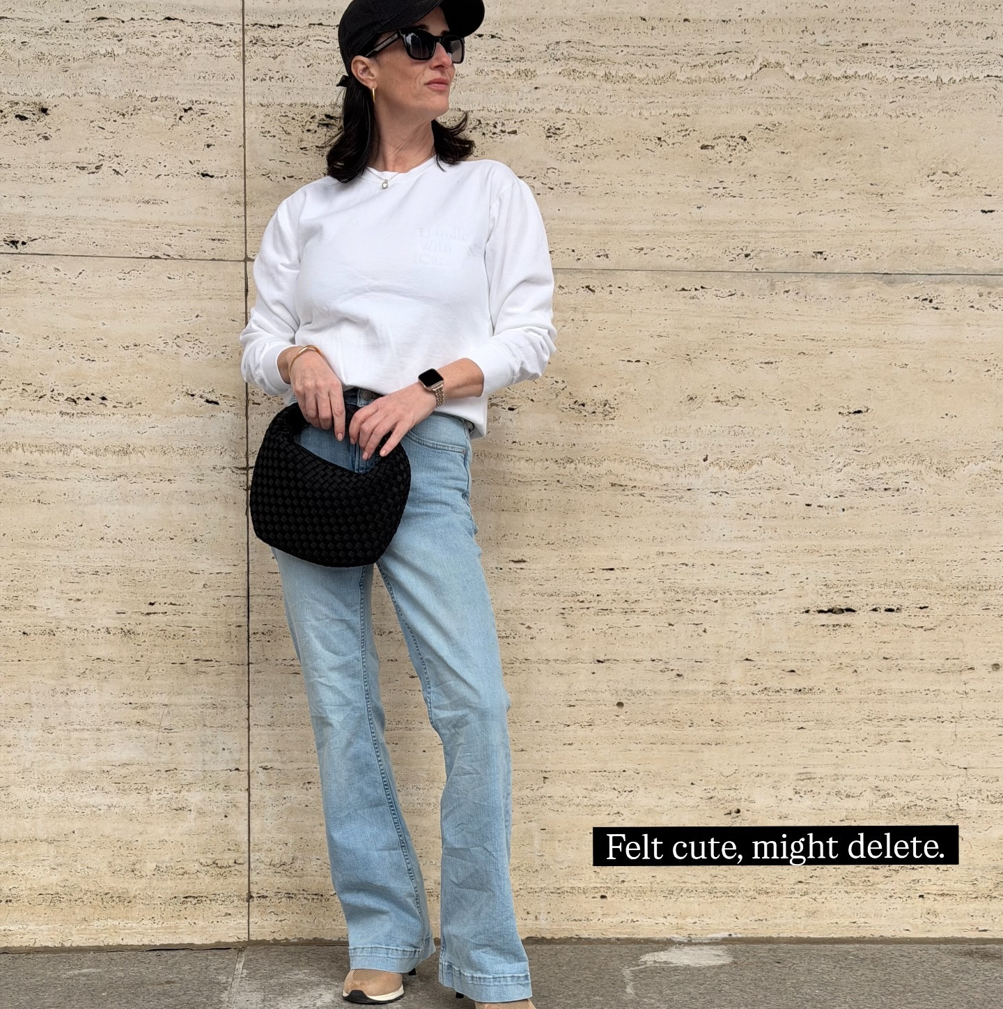 “Strike a pose.”
Have you seen the JFK Jr Carolyn Bassett show on @hulu ? It’s sooo good! 

Fashion is such a fun outlet for me! I love that the 90s is trending because frankly, a cool blazer with jeans and a tee has always been my style. I love the simply understated and perfectly effortless Carolyn Bassett Kennedy fashion that we are seeing everywhere. 

So, I have been waiting since the 90s for this to be back in style so I will simply “strike a pose.”