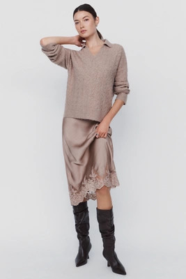 Mare Mare Twofer Sweater and Slip Dress | Anthropologie (US)