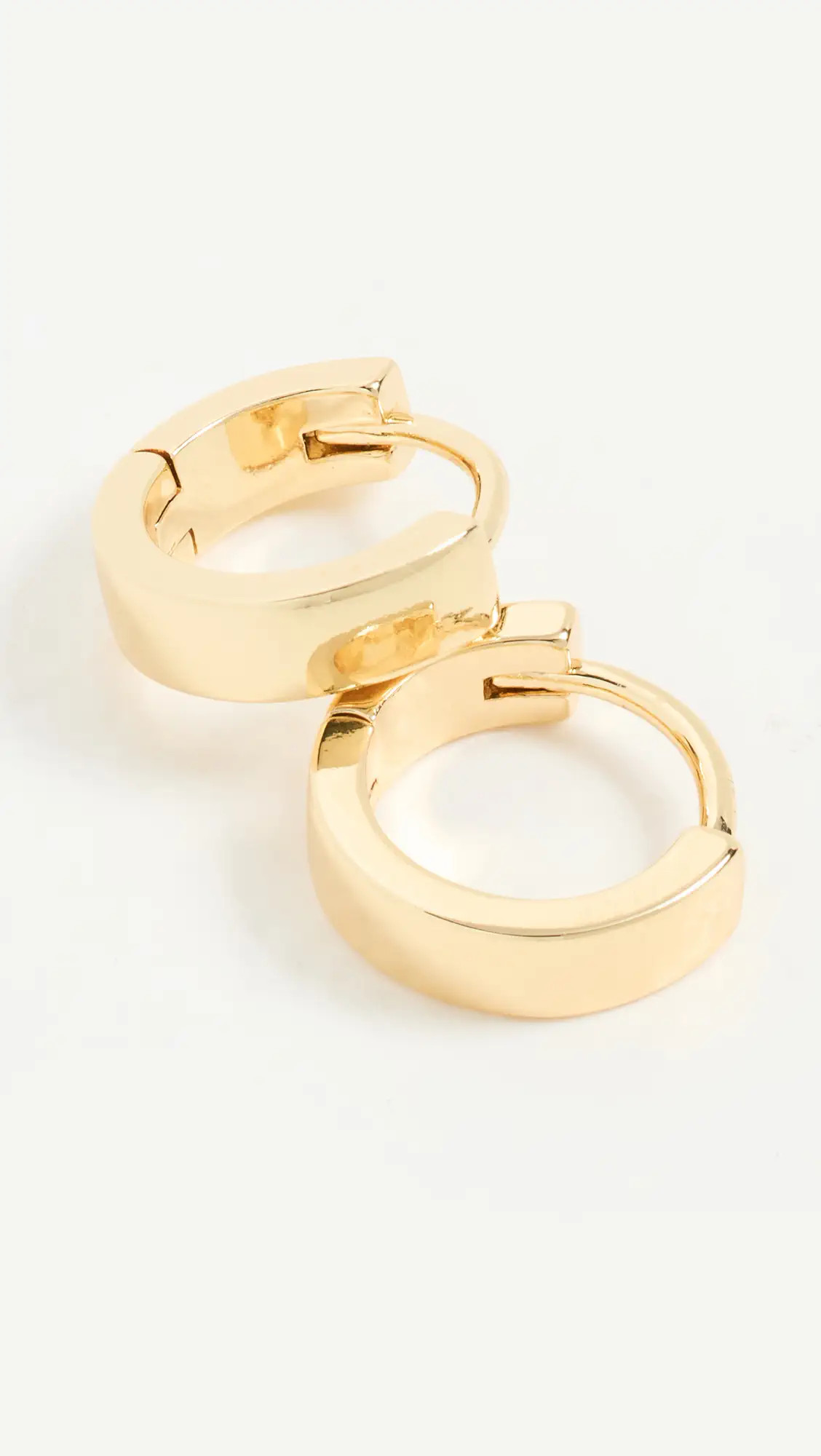 Gorjana Rose Huggie Earrings | Shopbop | Shopbop