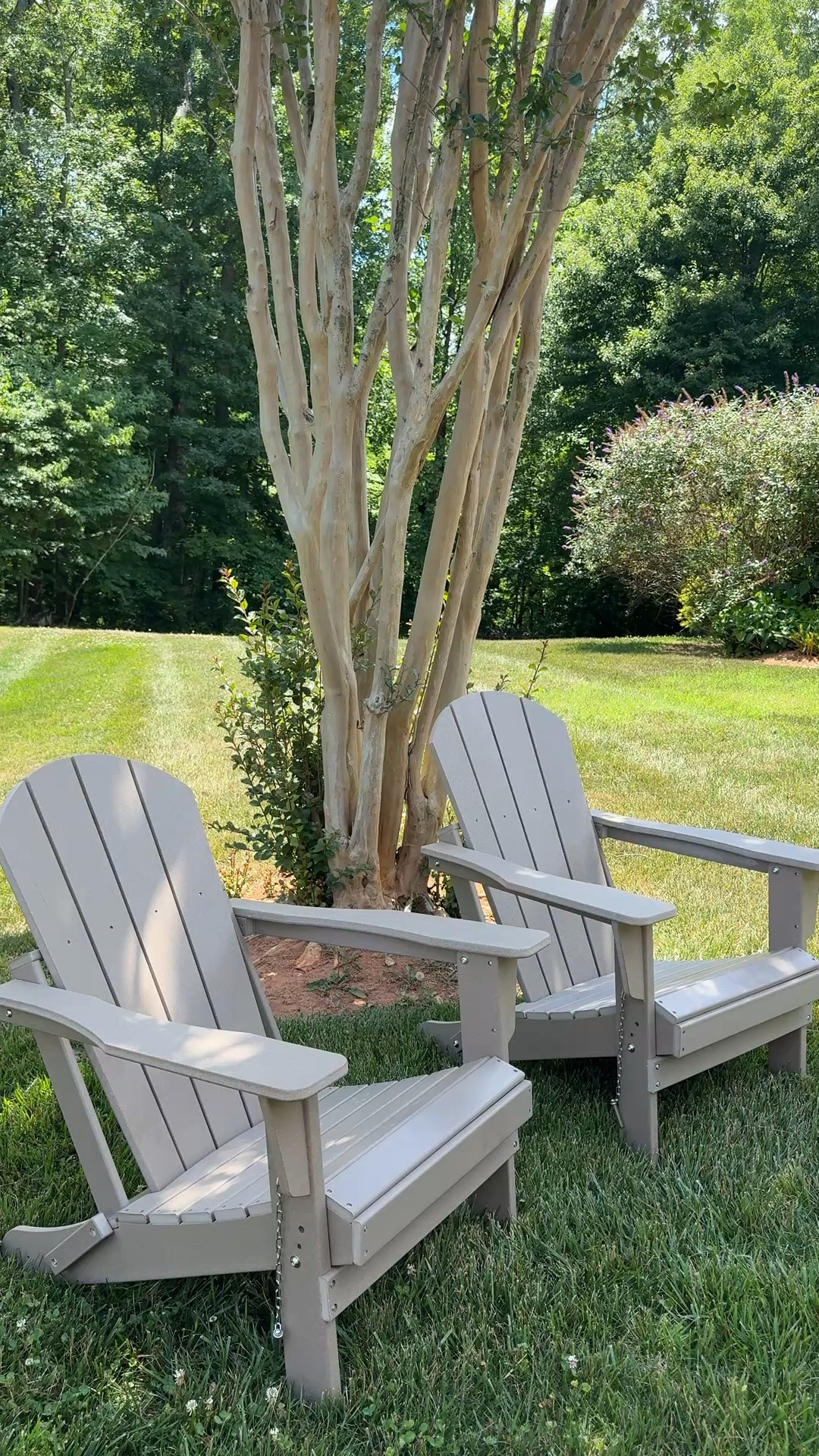 #AD Shop my new weather resistant set of Adirondack chairs from @Wayfair !!!!

#WayfairPartner #Wayfair #WishYouWereHere #outdoor