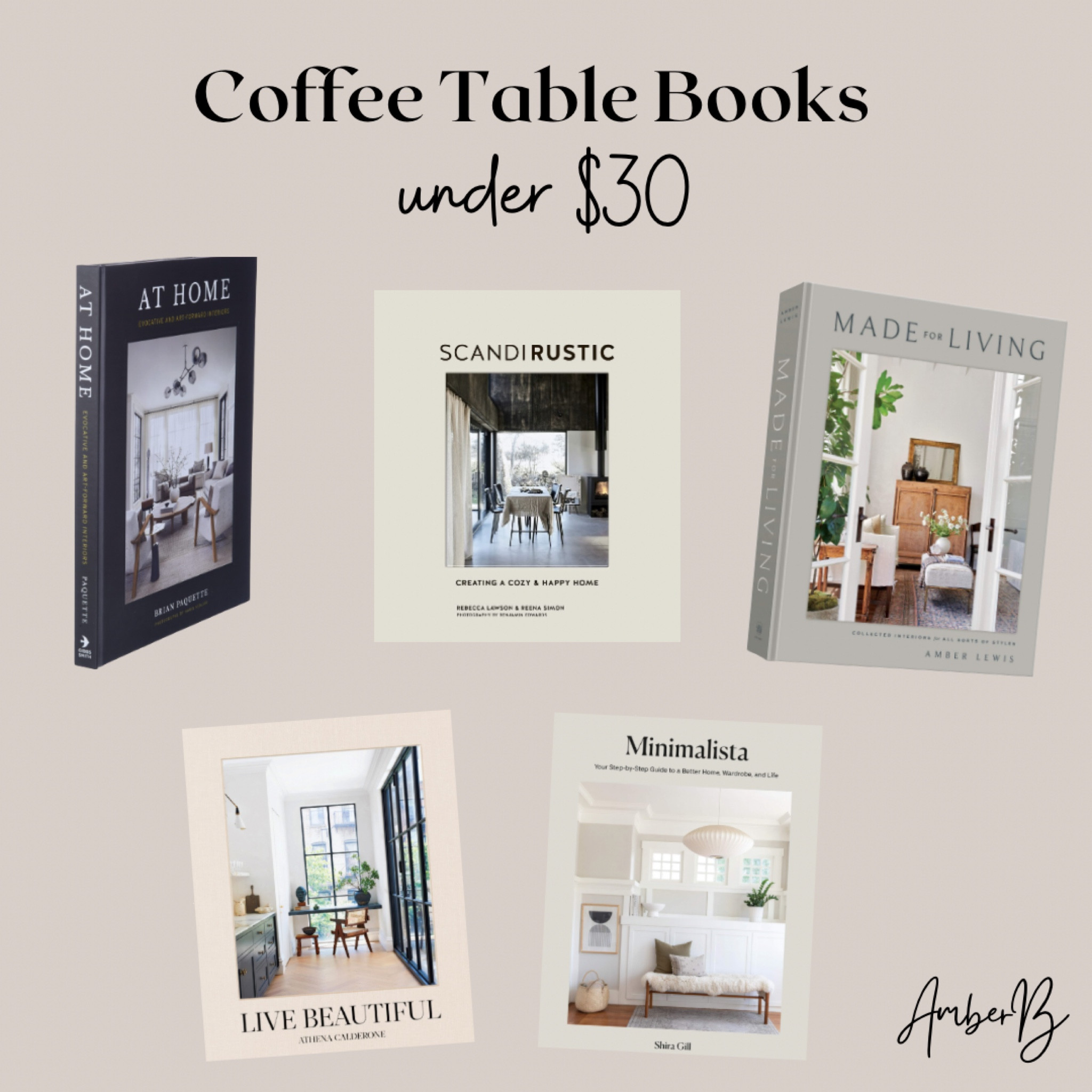 Affordable neutral coffee table | hardcover coffee table books

#LTKunder50 #LTKhome #LTKSale