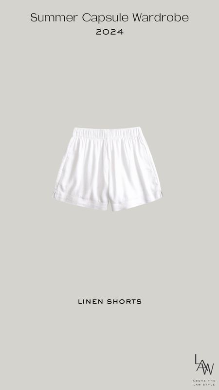 Summer Capsule: Linen Shorts

#LTKfindsunder100 #LTKfindsunder50 #LTKstyletip