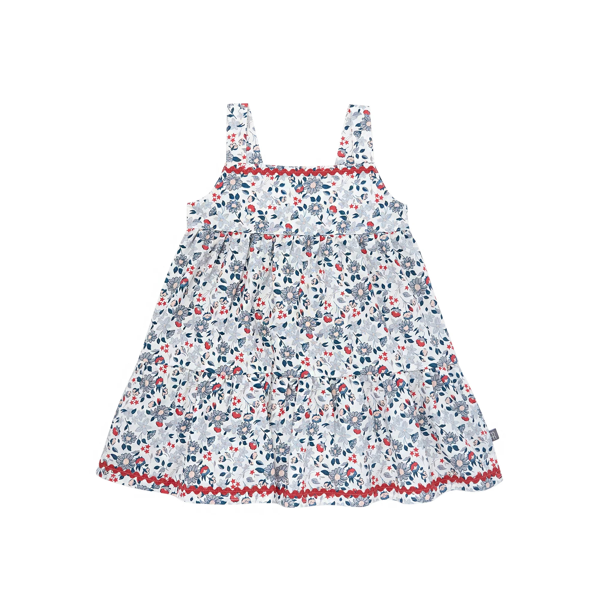 Modern Moments Toddler Girl Wide Strap Dress, Sizes 12M-5T | Walmart (US)