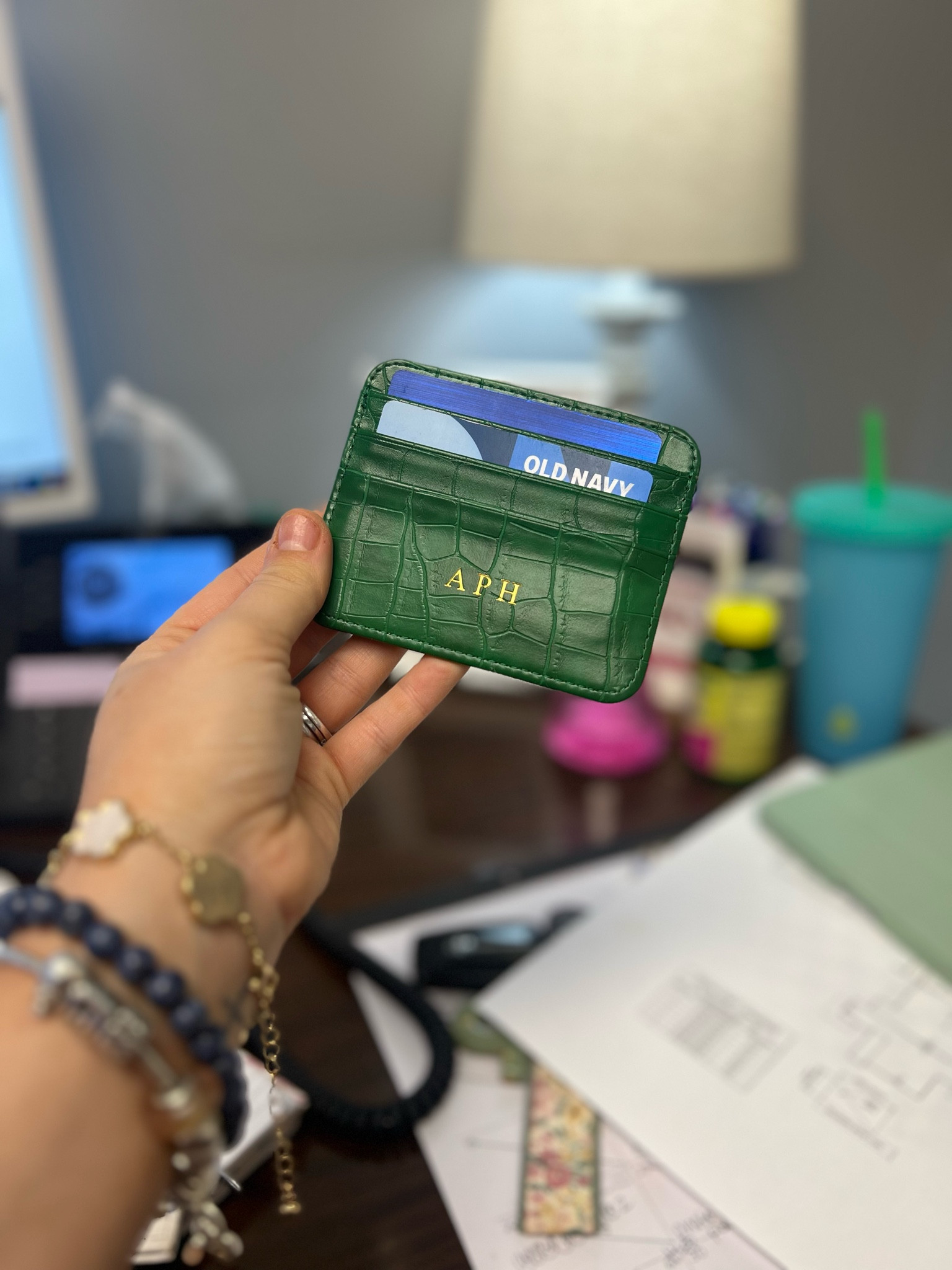 The C U T E S T wallet I ever did see 💚 it’s customized to what you want, and it comes in a bunch of beautiful colors!! Under $20! 

#LTKFindsUnder50